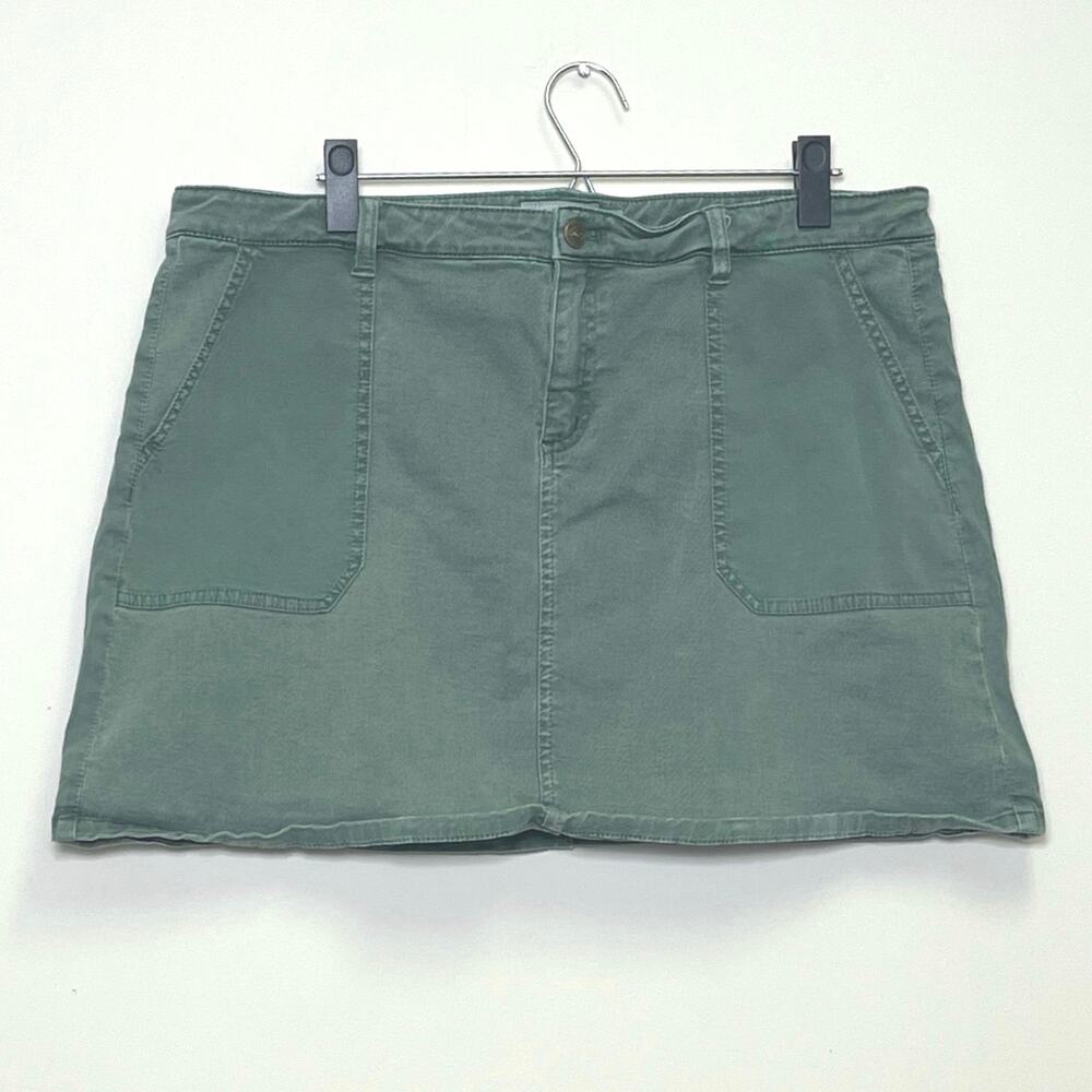 Vineyard Vines Olive Green Utility Skirt Size 16